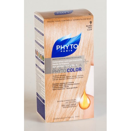 Phyto Phytocolor Coloration Permanente 9 Blond Très Clair