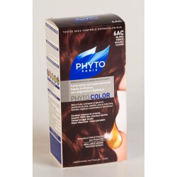 Phyto Phytocolor Coloration Permanente 6AC Blond Foncé Acajou Cuivré