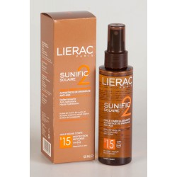 Lierac Sunific 2 Solaire Huile Activatrice de Bronzage Spf 15 125 ml