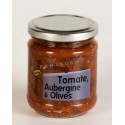Sofregit Tomate Aubergine et Olives 185 Gr