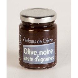 Velours de Crème Olive Noire et Zeste d'Agrumes 95 Gr
