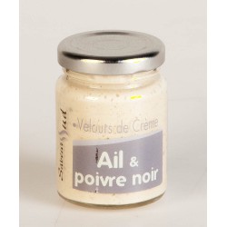 Velours de Crème Ail et Poivre Noir 95 Gr