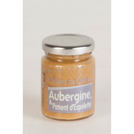 Velours de Crème Aubergine et Piment d'Espelette 95 Gr