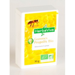 Herbaviva Gommes à la Propolis Bio 30 Gr