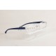 DaVicino Lunette Loupe Jolly 2 Transparent Bleu