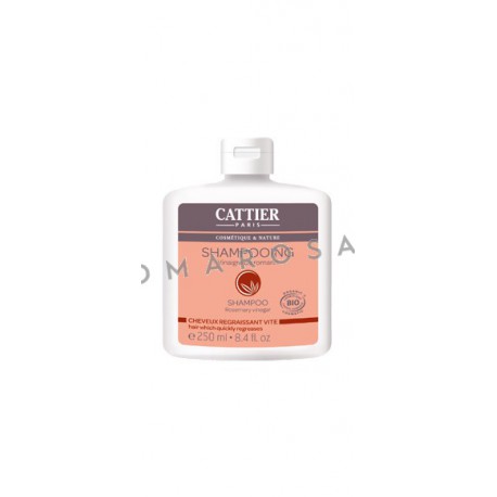 Cattier Shampooing au Vinaigre de Romarin Cheveux gras 250 ml