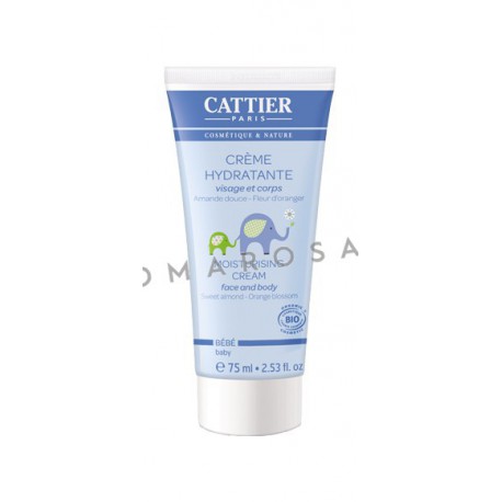 Cattier Crème Hydratante Bébé 75 ml