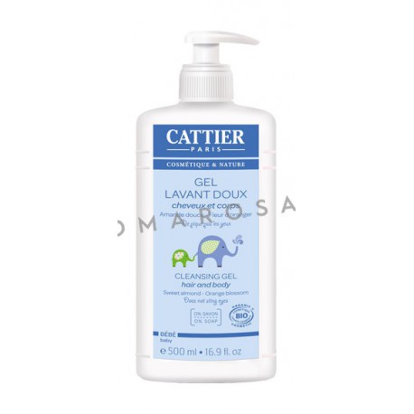 Cattier Gel Lavant Doux Bébé 500 ml