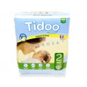 Tidoo Couches Jetables Écologiques Night & Day 2 Mini 3 - 6 kg