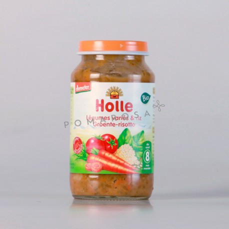 Holle Petit Pot Légumes Variés & Riz 220 gr