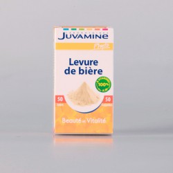 Juvamine Levure de Bière 50 Comprimés