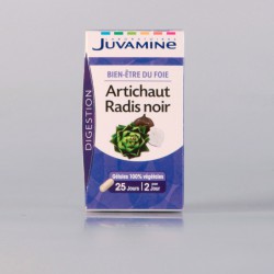 Juvamine Artichaut Radis Noir 50 Gélules