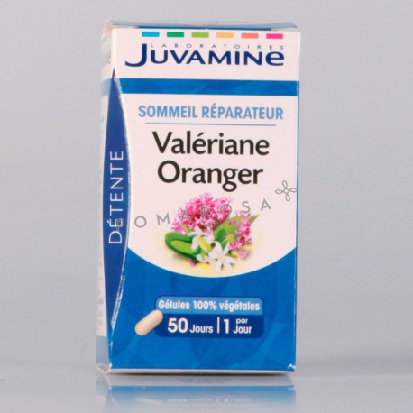 Juvamine Valériane Oranger 50 Gélules