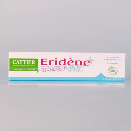 Cattier Eridène Dentifrice Blanchissant Haleine Fraîche 75 ml