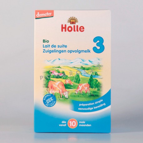 Holle Lait de Suite 3 Bio Dès 10 Mois 600 gr