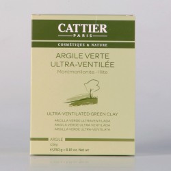 Cattier Argile Verte Ultra-Ventilée 250 gr