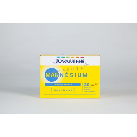 Juvamine Magnésium Détente et Sérénité 20 ampoules 5ml