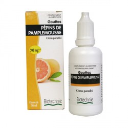 Biotechnie Extrait Fluide Pépins de pamplemousse 700 mg