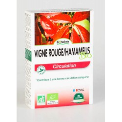 Biotechnie Vigne Rouge Hamamélis Bio 20 Ampoules