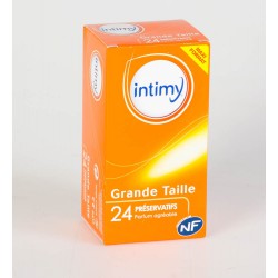 Intimy 24 Préservatifs Grande Taille 