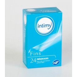 Intimy 24 Préservatifs Fins