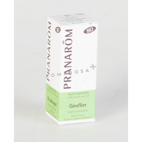 Pranarôm Huile Essentielle Bio Giroflier 10 ml