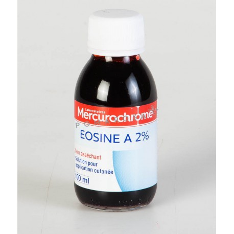 Mercurochrome Eosine à 2% 100 ml 