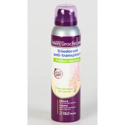 Mercurochrome Déodorant Anti Transpirant 150 ml