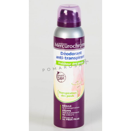 Mercurochrome Déodorant Anti Transpirant 150 ml
