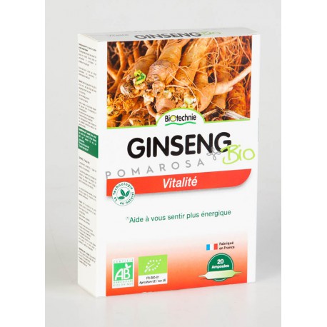 Biotechnie Ginseng Bio 20 Ampoules