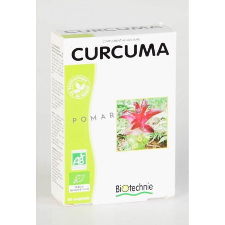 Biotechnie Curcuma Bio 60 Comprimés
