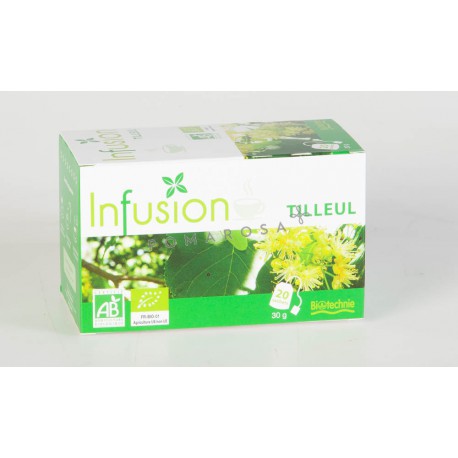 Biotechnie Infusion Bio Tilleul 20 Sachets