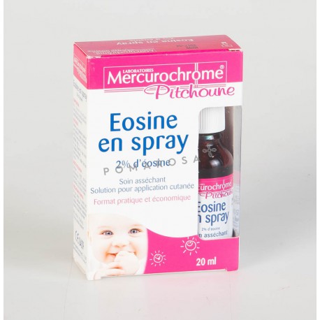Mercurochrome Pitchoune Eosine en Spray 20 ml
