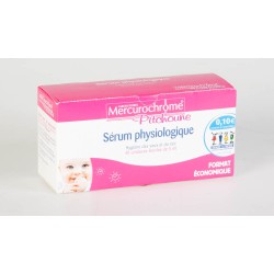 Mercurochrome Pitchoune Sérum Physiologique 40 unidoses