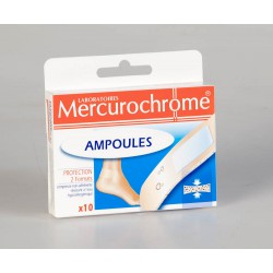 Mercurochrome Pansements ampoule-protection 