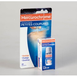 Mercurochrome Pansement Liquide Petites Coupures 3,25 ml