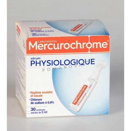 SERUM PHYSIOLOGIQUE UNIDOSES