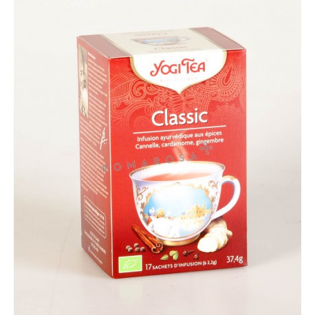 Thé Yogi Tea Classic 17 Sachets