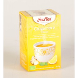 Thé Yogi Tea au Gingembre Citron