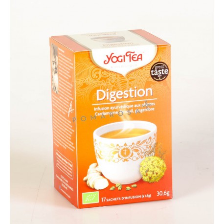Thé bio Yogi Tea pour la Digestion 