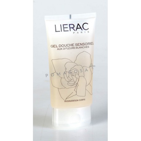 Lierac Gel Douche Sensoriel aux 3 Fleurs Blanches 150 ml